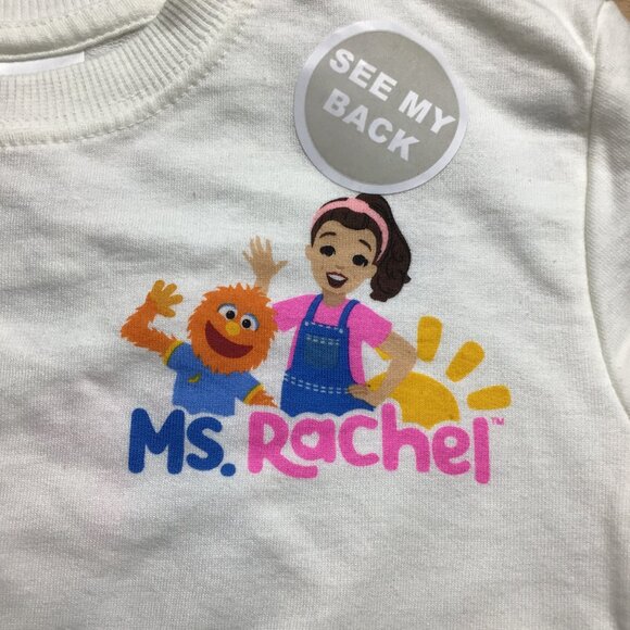 Grayson Mini 2T Baby Top and Short Matching Set + Long Sleeve T-shirt Ms Rachel - Picture 7 of 11